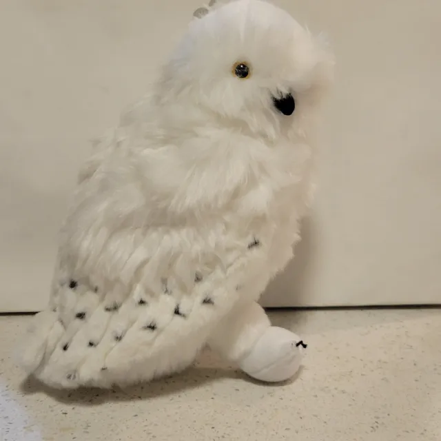 Harry Potter The Noble Collection Hedwig White Owl Plush Stuffed Animal Toy 10”