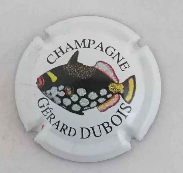 Gérard guichon n° 8 à 8b poissons nkck 2020 série de 3 capsules de champagne