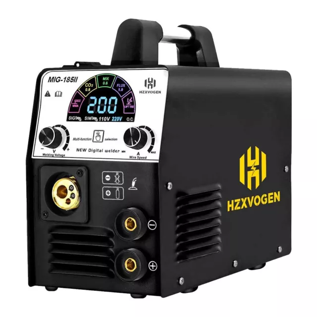 HZXVOGEN 3IN1 Schweißgeräte MAG MIG 200A MIG IGBT LIFT TIG MMA ARC Welder IGBT