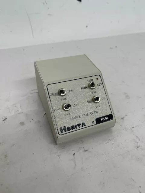 Horita II TG-50 SMPTE Time Code Generator/Reader - TESTED