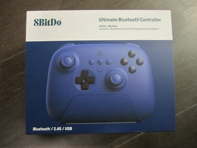 8Bitdo Ultimate 2 Bluetooth Controller With Charging Dock - Wireless Switch & PC Gamepad, Hall Effect Triggers