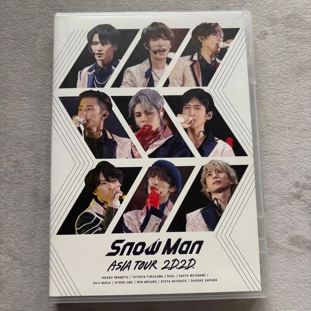 SNOW MAN ASIA TOUR 2D.2D Blu-ray Disc Used Japan Music Regular
