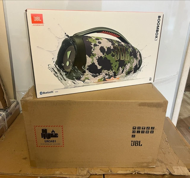 JBL BOOMBOX 3 Portable Bluetooth Speaker Battery Waterproof Dustproof