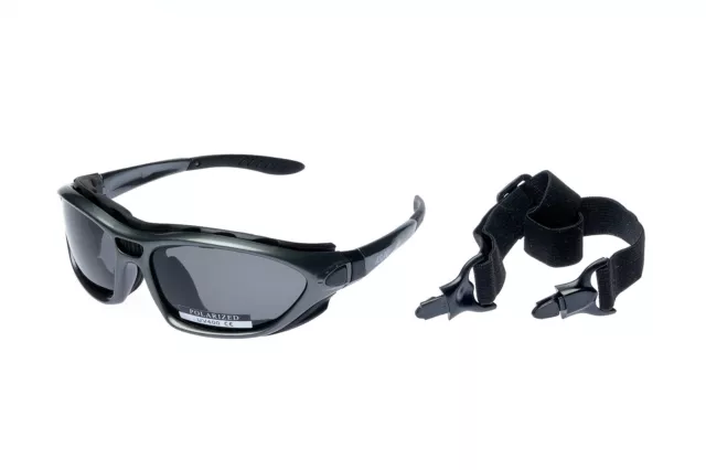 Alpland Sportbrille Schutzbrille Polarisierend  Kite surfbrille  Windsurfing