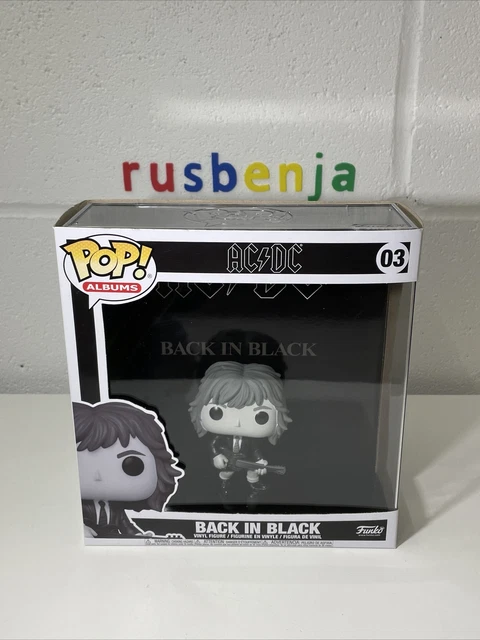 Funko Pop! Alben ACDC Back in Black Vinyl Figur Z4