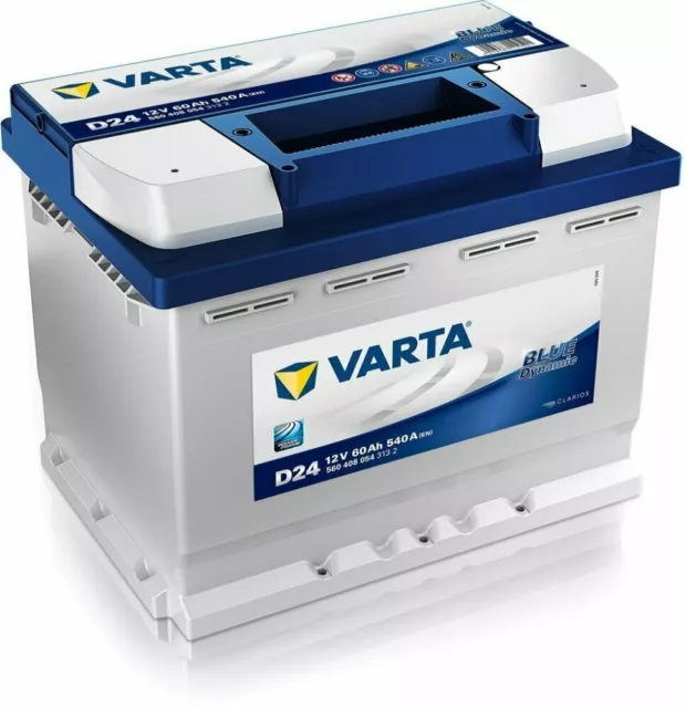 BATTERIA AUTO 60AH D24 VARTA BLUE DYNAMIC 540A di spunto