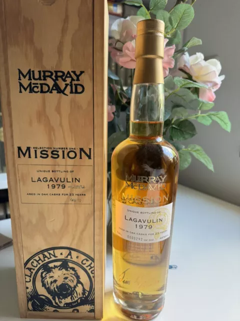 Lagavulin, Murray McDavid Mission, 1979/2002, 23 Jahre, 46%, 600 Flaschen