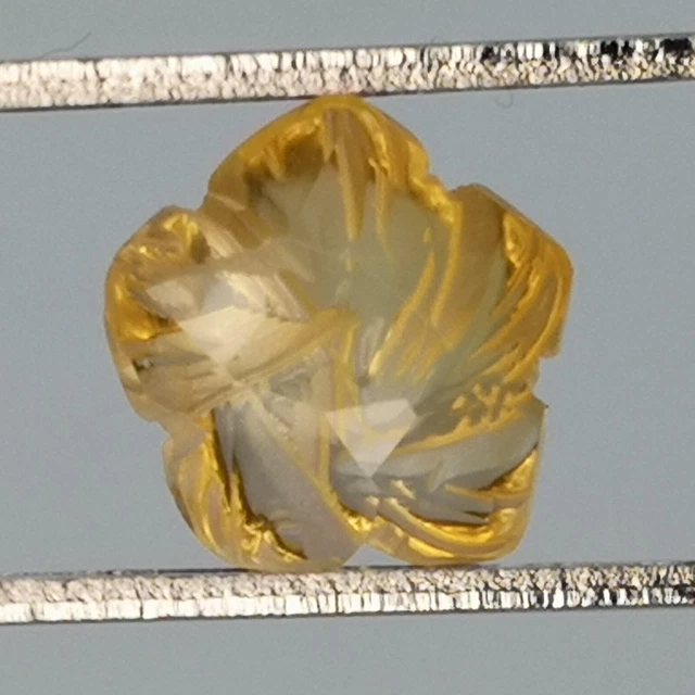 Citrine naturelle du Brésil - Fleur 1.42 Carat