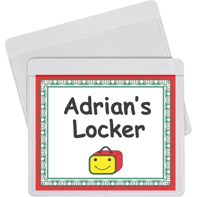 Self-Adhesive Labeling Pockets Pack of 25