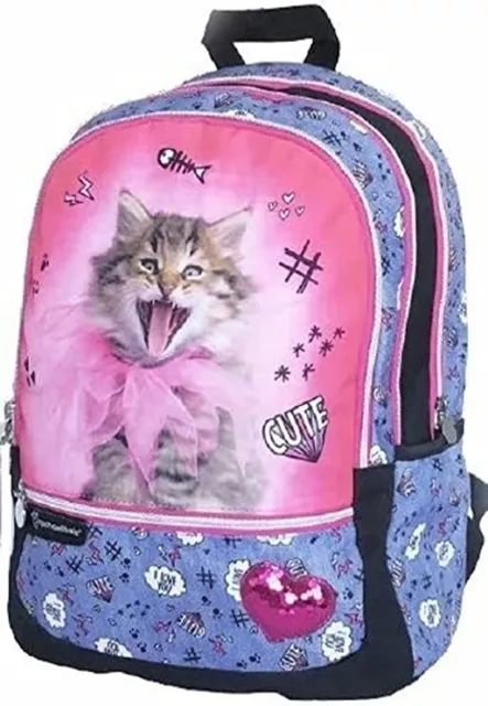 Zaino scuola hotsell gatto