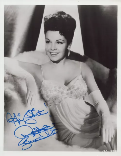 Annette Funicello (Vintage, inscribed) signed 8x10 photo