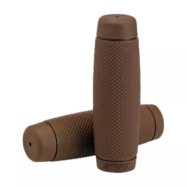 Biltwell 1 " Caisse Grips Recoil Chocolat For Harley-Davidson