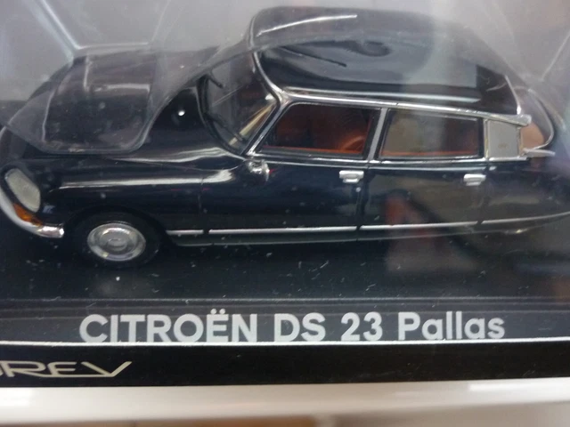 NOREV Miniature Citroen DS 23 PALLAS   noire  neuve 1/43 ref 157056