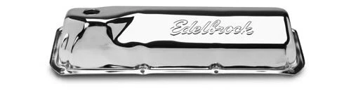 Edelbrock Signature Series Chrome Valve Covers 4461 Ford 351C