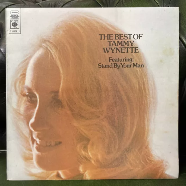 The Best Of TAMMY WYNETTE featuring Stand By Your Man Vinyl LP VG+/VG