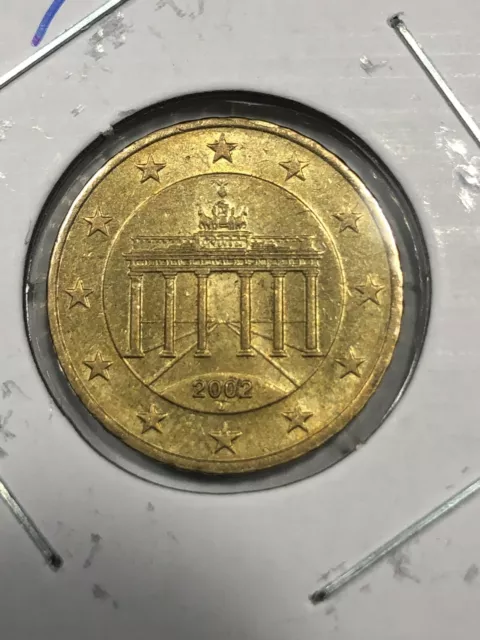 2002-J  Germany 10 Euro Cents Foreign Coin #0864