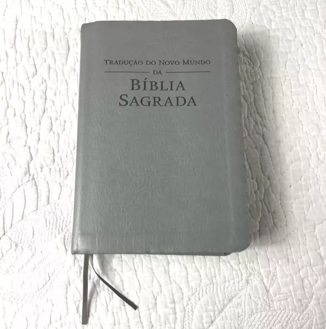 Portuguese Language Bible Jehovahs Witness Traducao Do Novo Mundo Biblia  Sagrada