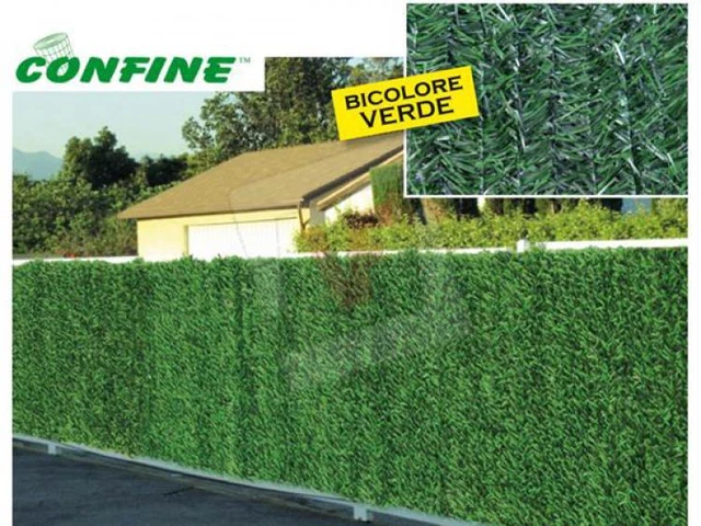 2 Rotoli 1.5x3 Siepe Sintetica Abete Finta Artificiale Recinzione