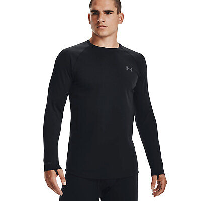 Under Armour Packaged Base 3.0 Crew Camicia Corsa Uomo Sportshirt Funzionale
