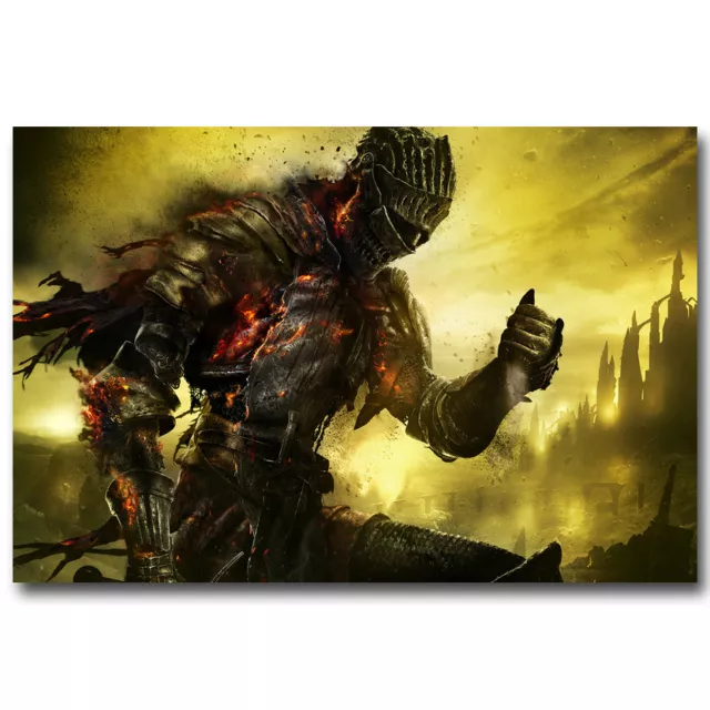 Dark Souls 2 3 Hot Game Silk Poster Print 12x18 24x36 inch 003