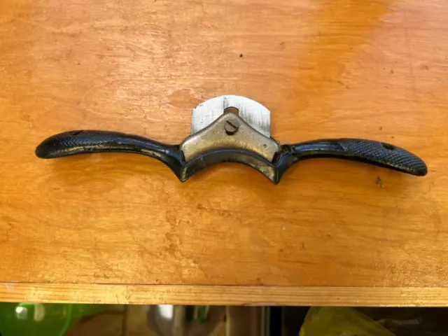 Stanley spokeshave. curved sole.