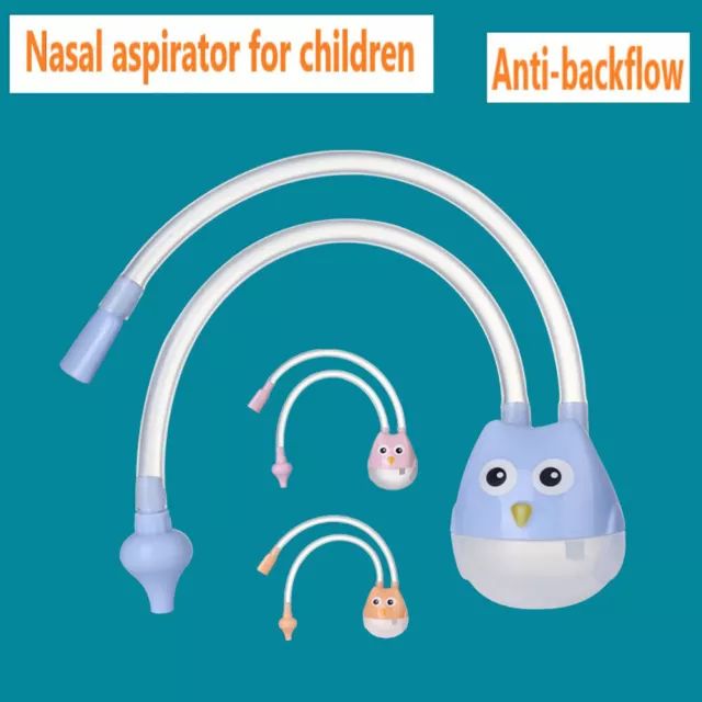 Aspirador nasal para bebé aspirador limpiador nasal aspirador herramienta de succión protección JO