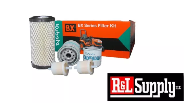 Kubota Oem Bx Filter Maintenance Kit Bx1500 Bx1800 Bx1830 Bx1850 Bx1860 Bx1870