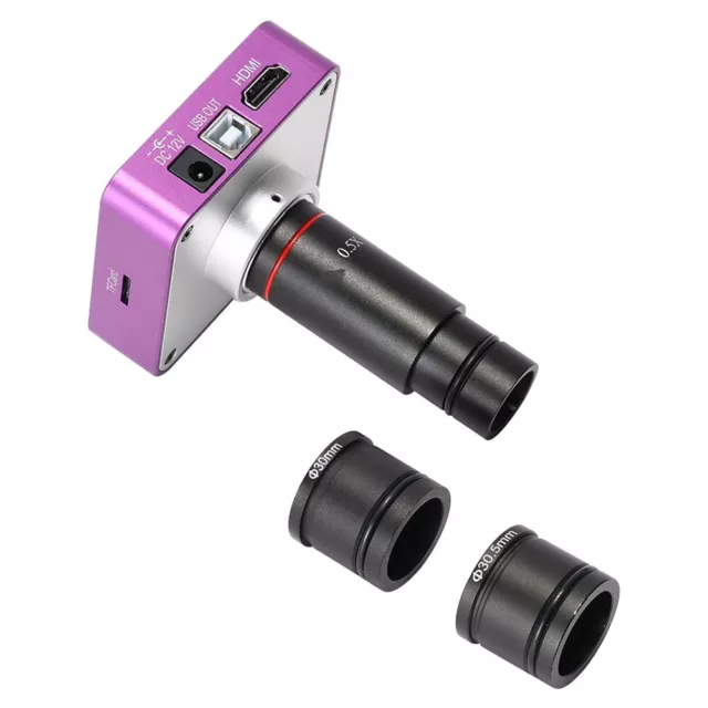 2K 51MP 1080P USB Electronic Industrial Microscope Camera 0.5X Eyepiece Lens