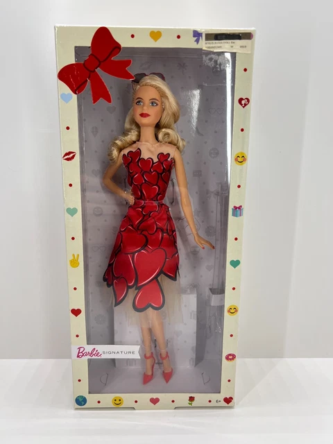 BARBIE HEART DRESS Glitz Doll (2012 Mattel)  Peach & Blue Dress  No Box  $23.76 - PicClick AU