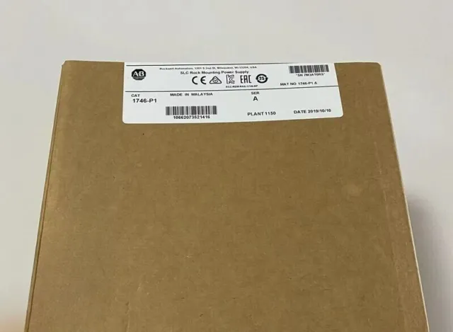 New Factory Sealed AB * 1746-P1 * SLC 500 PLC Power Supply Rack Module 1746P1