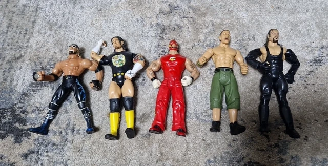 T-shirt WWE Mixte Enfant Small - Rey Mysterio, John Cena, Miz, Undertaker