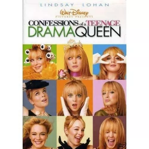 Disney Confessions Of A Teenage Drama Queen Dvd Comedy Lindsay Lohan Picclick Uk