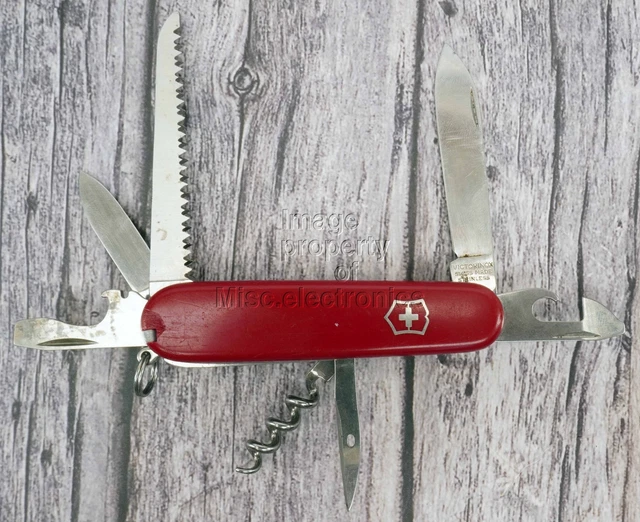 VICTORINOX CAMPER SWISS Army Knife Reamer Punch Sewing Awl Bottle