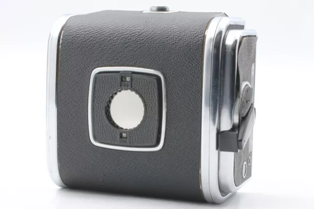 [Exc+5] Hasselblad A12 Type II 6x6 120 Film Back Magazine Chrome From JAPAN
