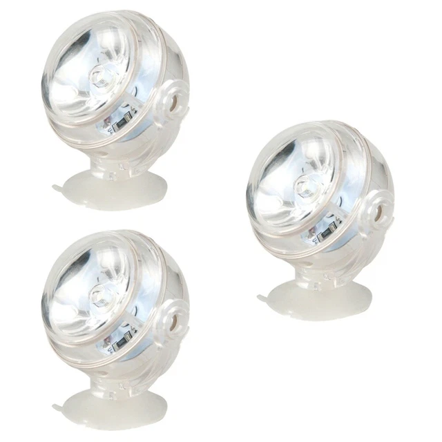 Set of 3 LED Fish Tank Light Aquarium Lighting Mini Waterproof