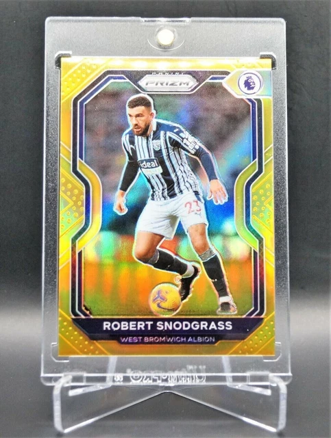 Robert Snodgrass */10 Panini Chronicles Prizm Soccer 2021 West Bromwich Albion ⚽