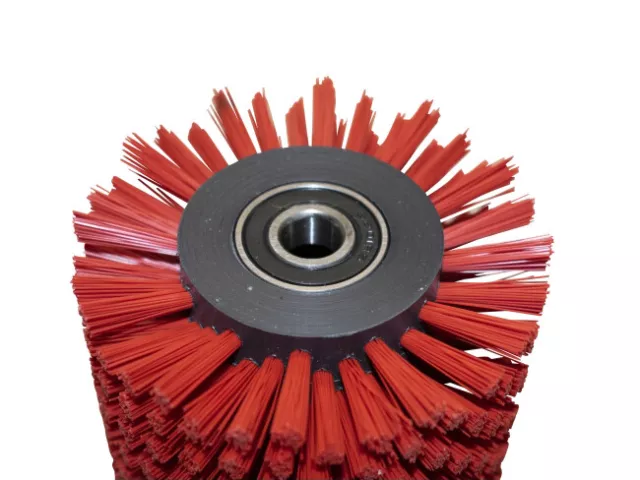 Brosse Rotative Kärcher Br 530, 550 - Poly 0,40 MM Rouge Avec Palier & Hexagon