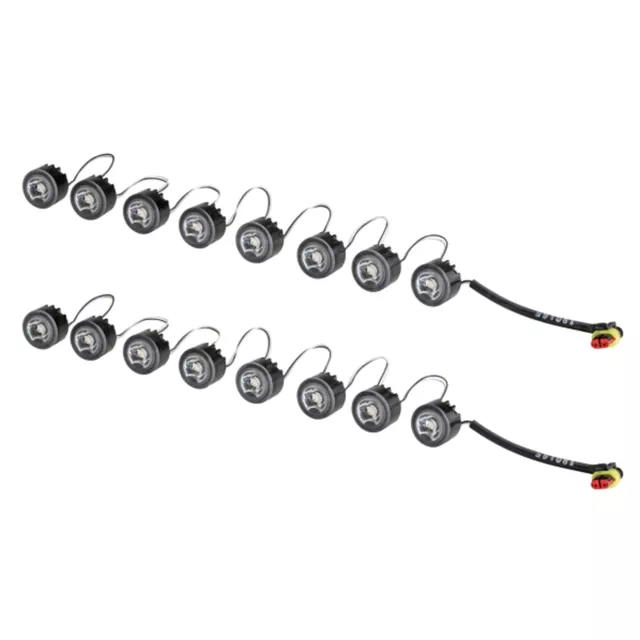 HELLA LEDayFlex Daytime Running Light Set: 2 x 8 Lamps 12V 24V 2PT 010 458-771