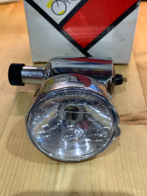 Phare Avant Vélo SOUBITEZ – Vintage Randonneur Eroica – Noir