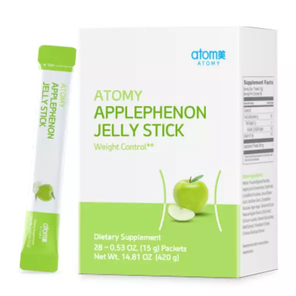 Atomy Applephenon Jelly Stick Supports Weight Control Green Apple Extract