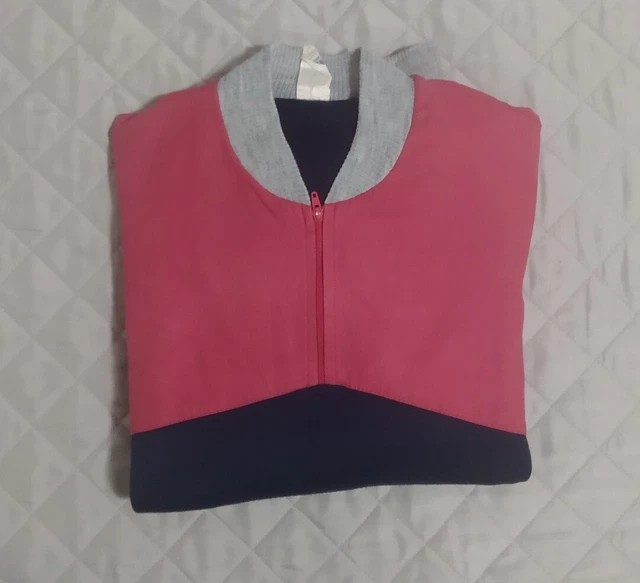 Felpa vintage sweatshirt Le Coq Sportif multicolor sizeM 90's retro old fashion