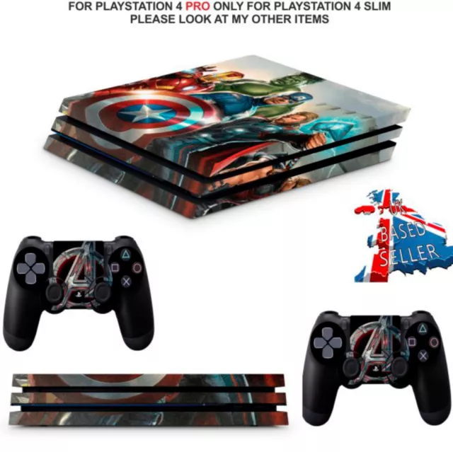 PS4 Pro Playstation 4 Console Skin Decal Sticker Days Gone + 2 Controller  Skins