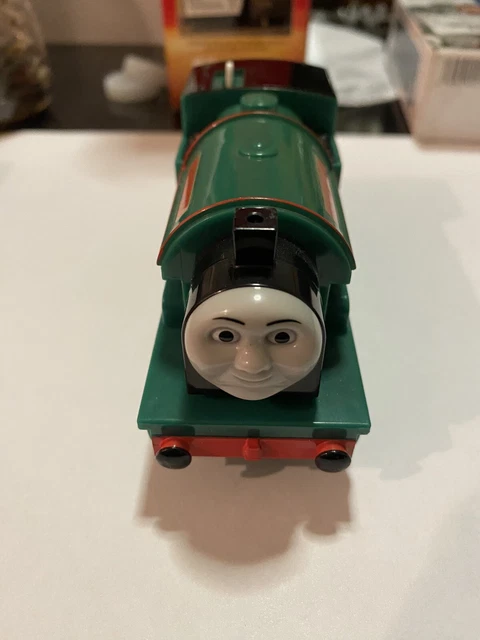 THOMAS & FRIENDS Trackmaster Peter Sam Motorized Green Train Engine ...