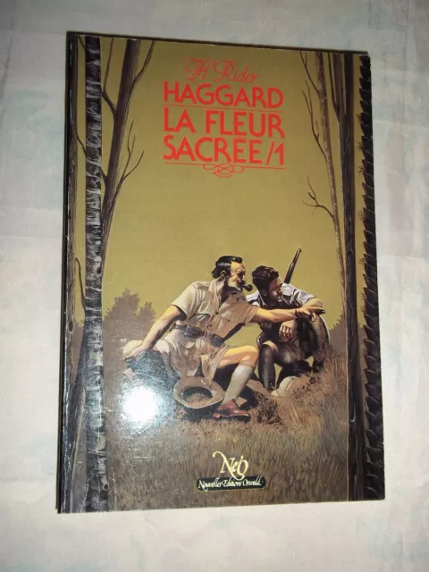 "LA FLEUR SACRée" H. R. HAGGARD (1983) EDIT. NEO - no 75