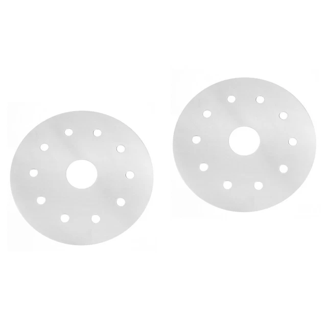 2 pz casseruola in acciaio inossidabile conduttore di calore base tazza pad