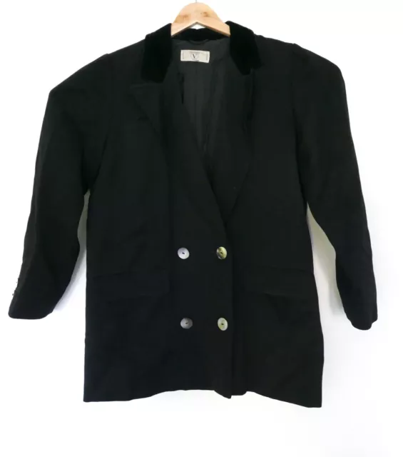 VALENTINO MISS V - giacca lana donna/women’s wool coat jacket, taglia/size 44 10