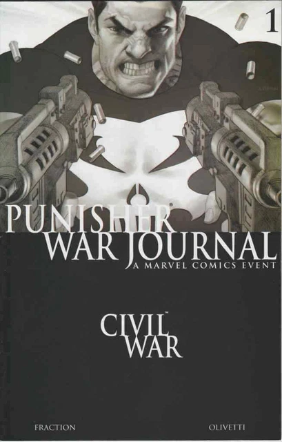 Punisher War Journal (2nd Series) #1A FN; Marvel | Matt Fraction Civil War - we