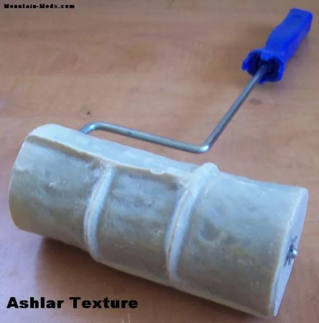 New 6" Ashler Ashlar Concrete cement Landscape Curbing texture Imprint Roller