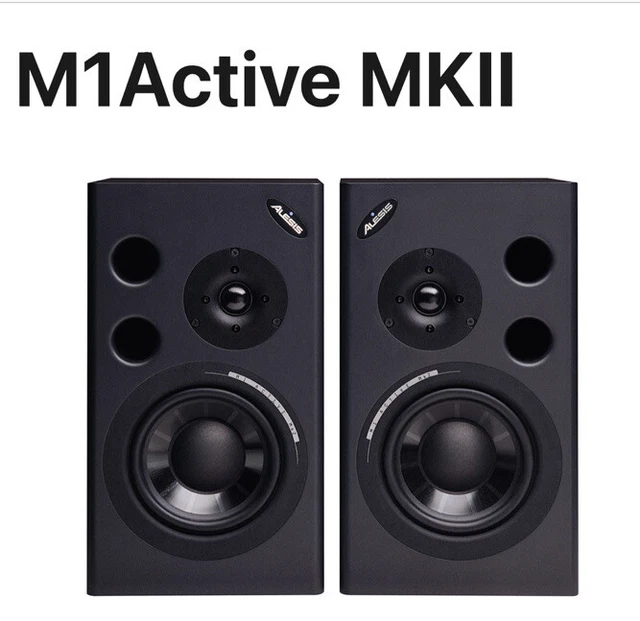 Alesis mk2 studio best sale monitors
