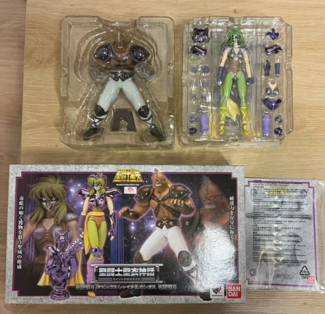 Saint Seiya Myth Cloth Bandai Ophiuchus Shaina & Cassios